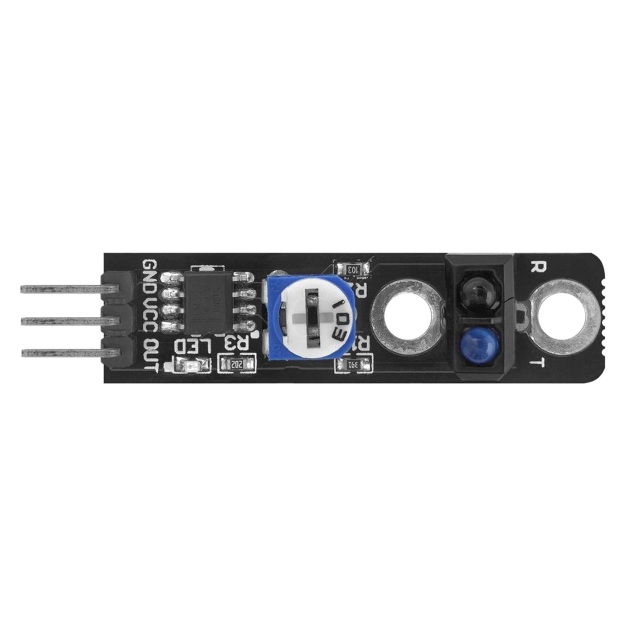 KY-033 TCRT5000 Infrared Line Tracking Sensor Module - IR Reflective Optical Switch for Arduino Smart Car Robot (3-Pin Digital Output)