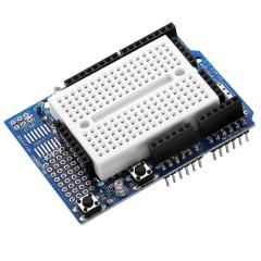 Wholesale-Prototype Expansion Board with Mini Breadboard for R3 Layout Microcontrollers
