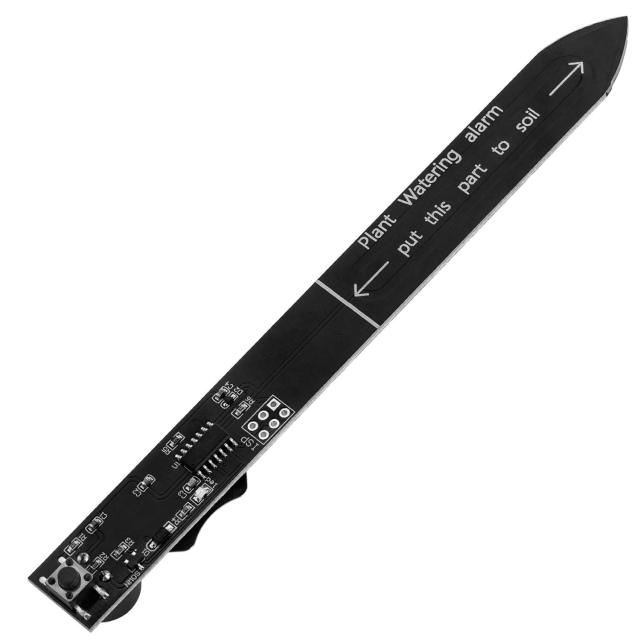 Plant Watering Alarm Soil Moisture Sensor - DIY Smart Garden Alert Module with Adjustable Threshold