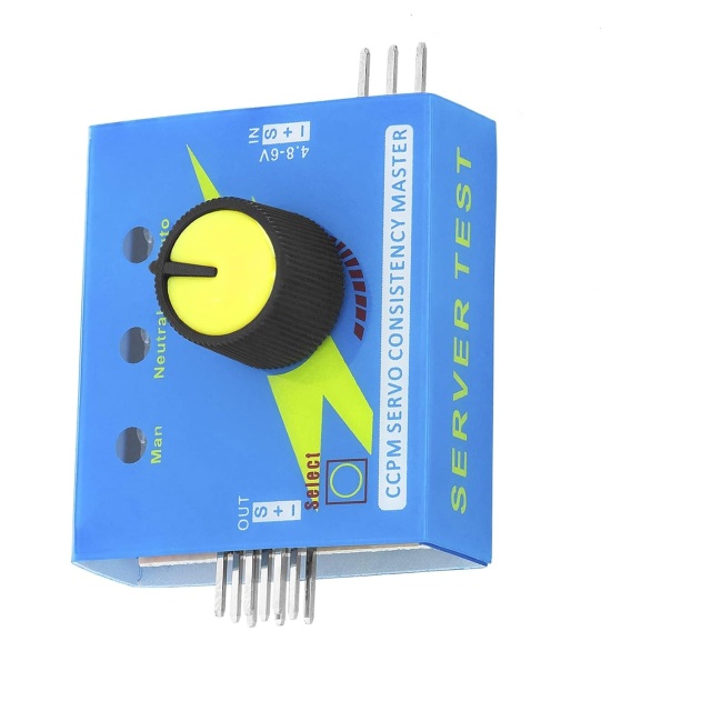Wholesale  Servo Tester CCPM Multi Tester 3CH für Servos und ECSs Drehzahl- und Stromregler