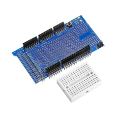 V3.0 Prototype Expansion Shield for 2560 Layout with Prototyping Area and Detachable Mini Breadboard