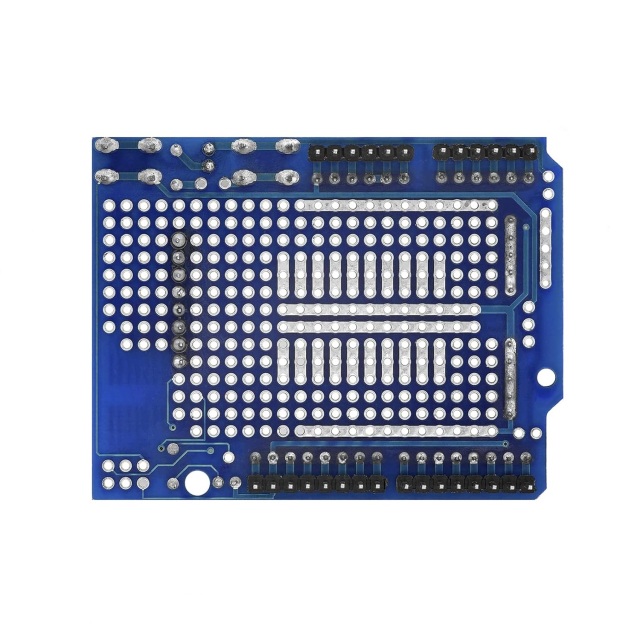 Wholesale-Prototype Expansion Board with Mini Breadboard for R3 Layout Microcontrollers