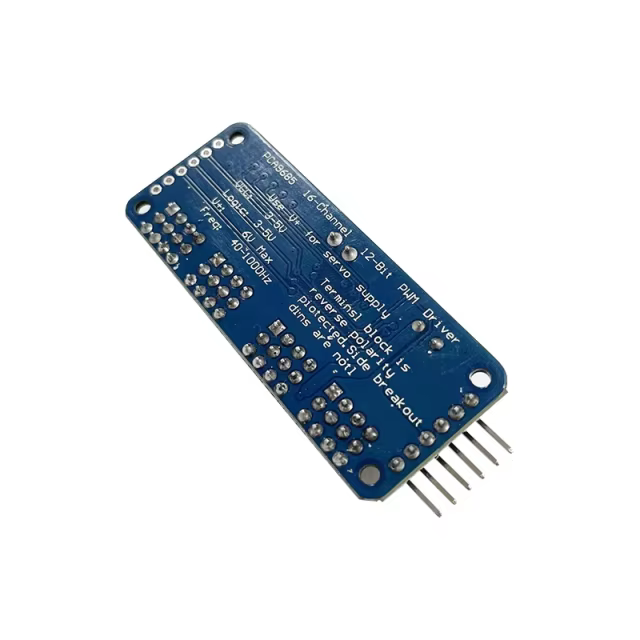 PCA9685 16-Channel PWM Servo Driver Board | IIC Interface Robot Controller Module | for Arduino/Raspberry Pi/STM32 | Industrial Grade Wholesale