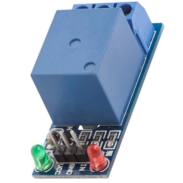 KF-301 5V Single-Channel Relay Module - High-Level Trigger Control Board with LED Indicator for MCU/PLC/Smart Home