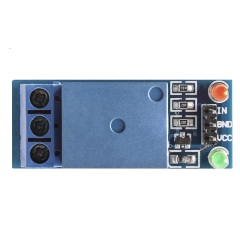KF-301 5V Single-Channel Relay Module - High-Level Trigger Control Board with LED Indicator for MCU/PLC/Smart Home
