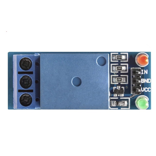 KF-301 5V Single-Channel Relay Module - High-Level Trigger Control Board with LED Indicator for MCU/PLC/Smart Home