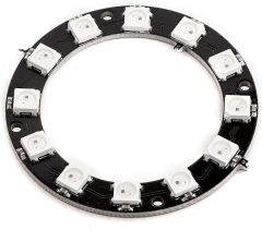 5V WS2812 RGB LED Ring 12 Pixels 50mm Addressable Light Strip Wholesale Supplier