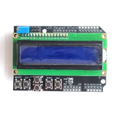 LCD1602 Keypad Shield Module Blue Backlight with Button I/O Wholesale Supplier