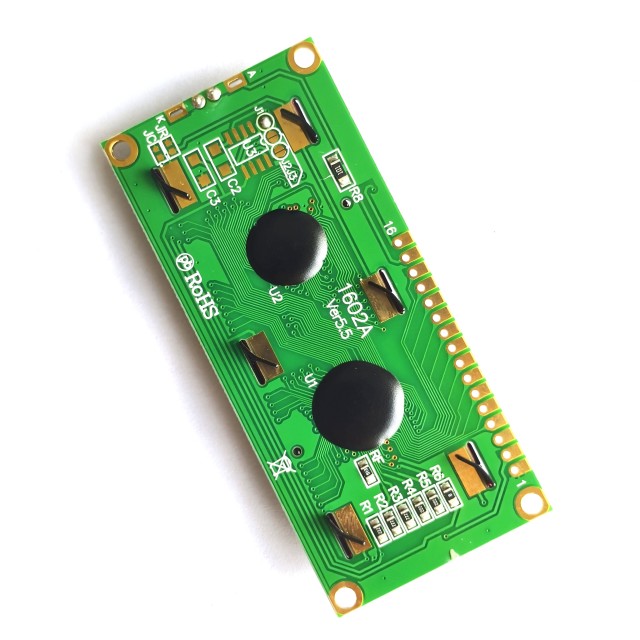 LCD1602 Yellow-Green Screen LCD Module Character Display 5V with Backlight Wholesale Supplier