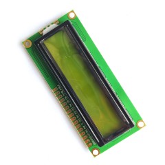 LCD1602 Yellow-Green Screen LCD Module Character Display 5V with Backlight Wholesale Supplier