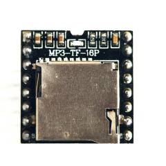 Wholesale MP3-TF-16P Mini MP3 Player Module - UART Audio Voice Module for DIY Projects