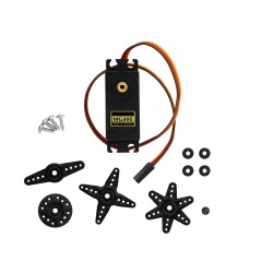 MG995 Metal Gear Servo Motor - High Torque, PWM Control for RC Models & Robotics
