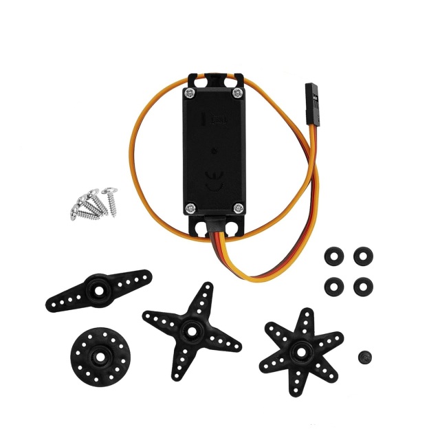 MG995 Metal Gear Servo Motor - High Torque, PWM Control for RC Models & Robotics