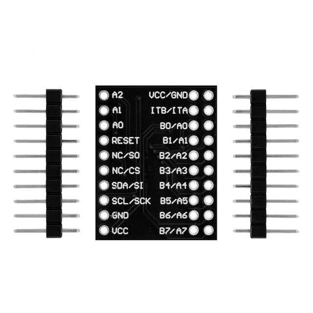 MCP23017 16-Bit I/O Expander Module I2C Interface GPIO Port Extension Board