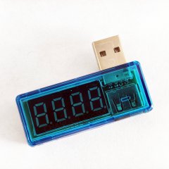 USB Voltage Current Tester - Digital Power Meter & Charging Speed Monitor for Phone & Power Bank