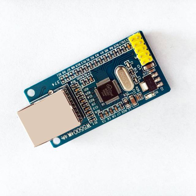 W5500 Ethernet Network Module with SPI Interface & Hardware TCP/IP Stack – Industrial-Grade Network Solution for 51/STM32 Microcontrollers