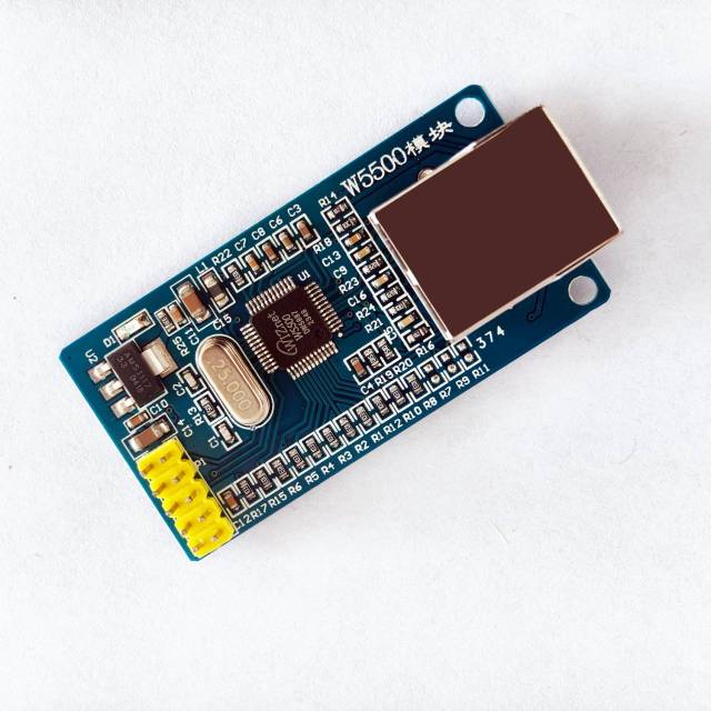 W5500 Ethernet Network Module with SPI Interface & Hardware TCP/IP Stack – Industrial-Grade Network Solution for 51/STM32 Microcontrollers