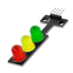 5V LED Traffic Light Module – Red Yellow Green Signal Indicator Board for DIY Electronics