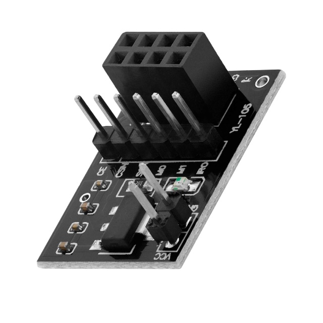 Wireless module adapter board 3.3V for NRF24L01 wireless module, suitable for smart car robots
