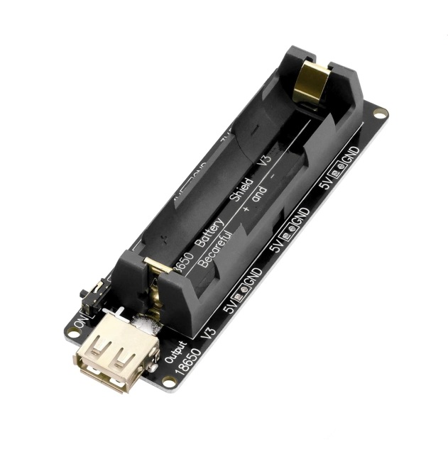 18650 battery holder V3 development board compatible with Raspberry Pi 3 overcharge protection 5V