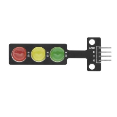 5V LED Traffic Light Module – Red Yellow Green Signal Indicator Board for DIY Electronics