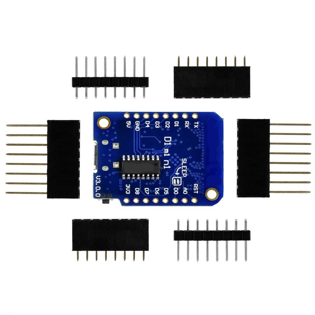 D1 Mini V3.0.0 IoT Development Board with 4MB Flash – CH340 USB Interface & MicroPython Support
