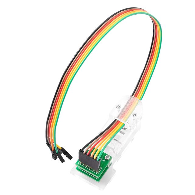 Wholesale 6P PCB Test Fixture for I2C OLED - 2.54mm Pitch Single Row Programmer with P75-E2 Gold Probe