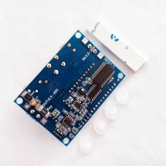 LCD Digital Display DC-DC Buck Boost Converter 0.5-30V 4A 50W Adjustable CV CC Power Supply Module With Heat Sink