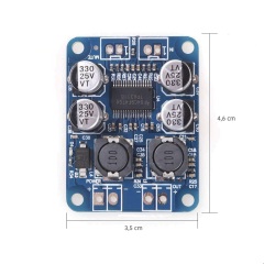 60W Single Channel Class D Amplifier Board TPA3118 Mono Power Amp Module With Mute Control For Subwoofer Home Audio Project