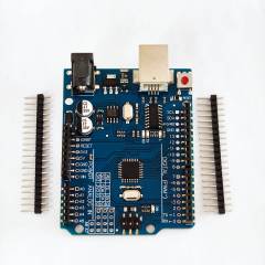 LGT8F328P Microcontroller Development Board, Compatible with Standard UNO R3 Pinout, 5V Powered with Micro USB Programming