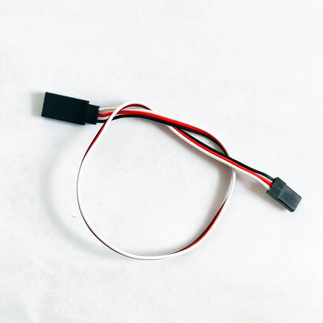 320mm 3Pin Dupont Male to Female Extension Wire Red Black White 2.54mm Pitch RC Servo Cable