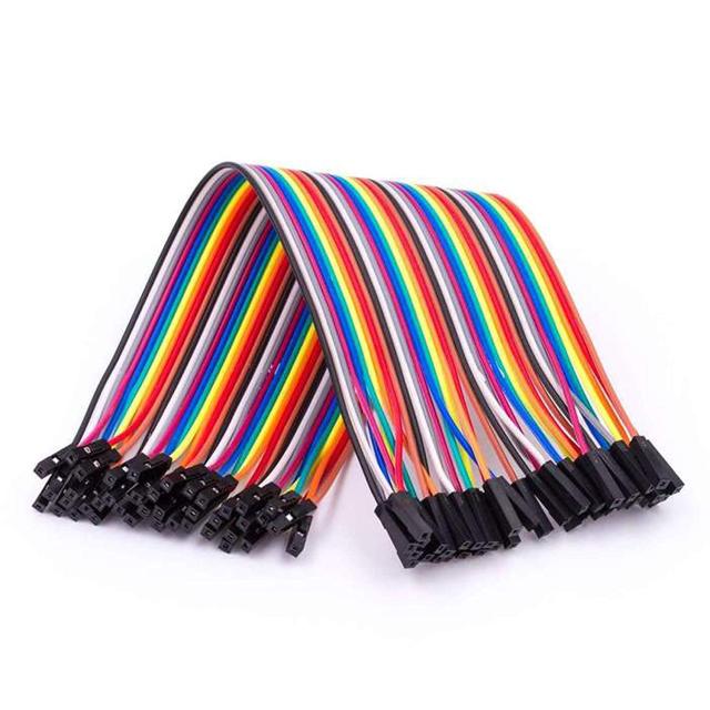40 Pieces Jumper Wire Cables M2M / F2M / F2F for Arduino and Raspberry Pi