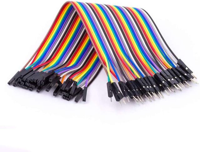 40 Pieces Jumper Wire Cables M2M / F2M / F2F for Arduino and Raspberry Pi