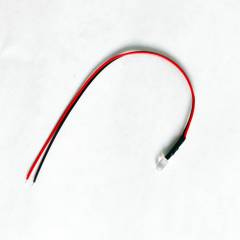5mm 12V Pre-wired LED Light Indicator Lamp, Red Black Wire Pre-soldered Diode Light