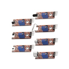 35 In 1 Multi-Function Sensor Module Kit, Universal Microcontroller Electronic Training Detector Sensors, Maker DIY Experiment Compartment Storage Case