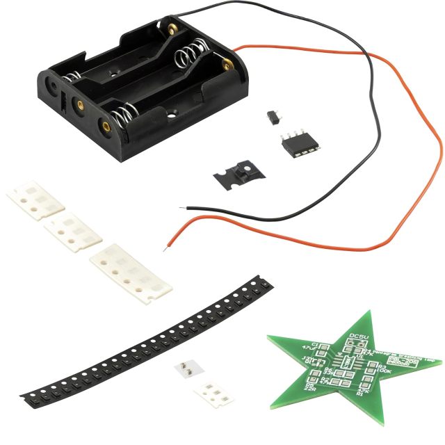Pentagram Breathing Light DIY Kit — SMD Soldering Practice for Dreamy Gradient Starlight
