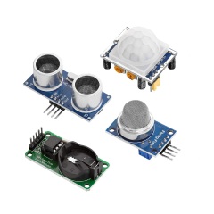 16 in 1 General Sensor Module Assortment Kit, Beginner Maker Electronic Sensor Pack, Microcontroller Training Experiment Storage Box