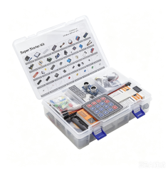 Universal MCU Starter Learning Kit Full Set Electronic Experiment Components with Breadboard LED Sensor Modules Storage Box