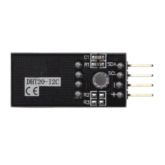 DHT20 I2C Digital Temperature Humidity Sensor Module ±3%RH Humidity ±0.5℃ Temp Accuracy 2.5V-5.5V IIC Digital Output Detector Board for Arduino Raspberry Pi Smart Greenhouse Monitoring DIY