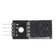 DHT20 I2C Digital Temperature Humidity Sensor Module ±3%RH Humidity ±0.5℃ Temp Accuracy 2.5V-5.5V IIC Digital Output Detector Board for Arduino Raspberry Pi Smart Greenhouse Monitoring DIY