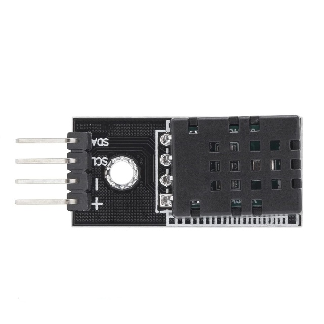 DHT20 I2C Digital Temperature Humidity Sensor Module ±3%RH Humidity ±0.5℃ Temp Accuracy 2.5V-5.5V IIC Digital Output Detector Board for Arduino Raspberry Pi Smart Greenhouse Monitoring DIY