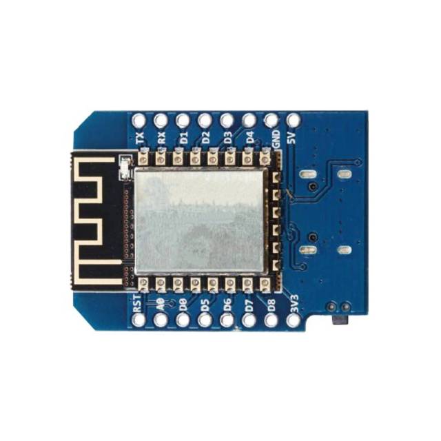 Mini ESP8266 IoT Development Board with CH340G Serial Chip, Micro USB Circuit Controller, Compact Circuit Board Works with Arduino IDE & MicroPython for Smart Device DIY Electronic Projects