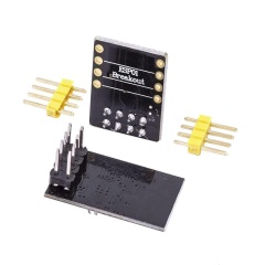ESP-01S Wireless Transceiver Module with ESP-01S Breakout Adapter Board, Serial UART Communication Module for IoT Electronic DIY Projects