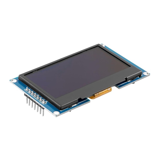 2.42 Inch OLED Display Module 128×64 Resolution SSD1309 Driver SPI I2C Interface Screen for Arduino MCU Project