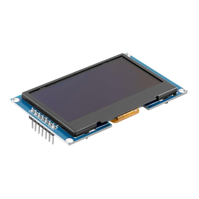 2.42 Inch OLED Display Module 128×64 Resolution SSD1309 Driver SPI I2C Interface Screen for Arduino MCU Project