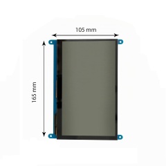 7-Inch IPS Capacitive Touch LCD Display | 800x480 Resolution | HDMI + USB Touch | Compatible with Raspberry Pi / Jetson Nano / PC