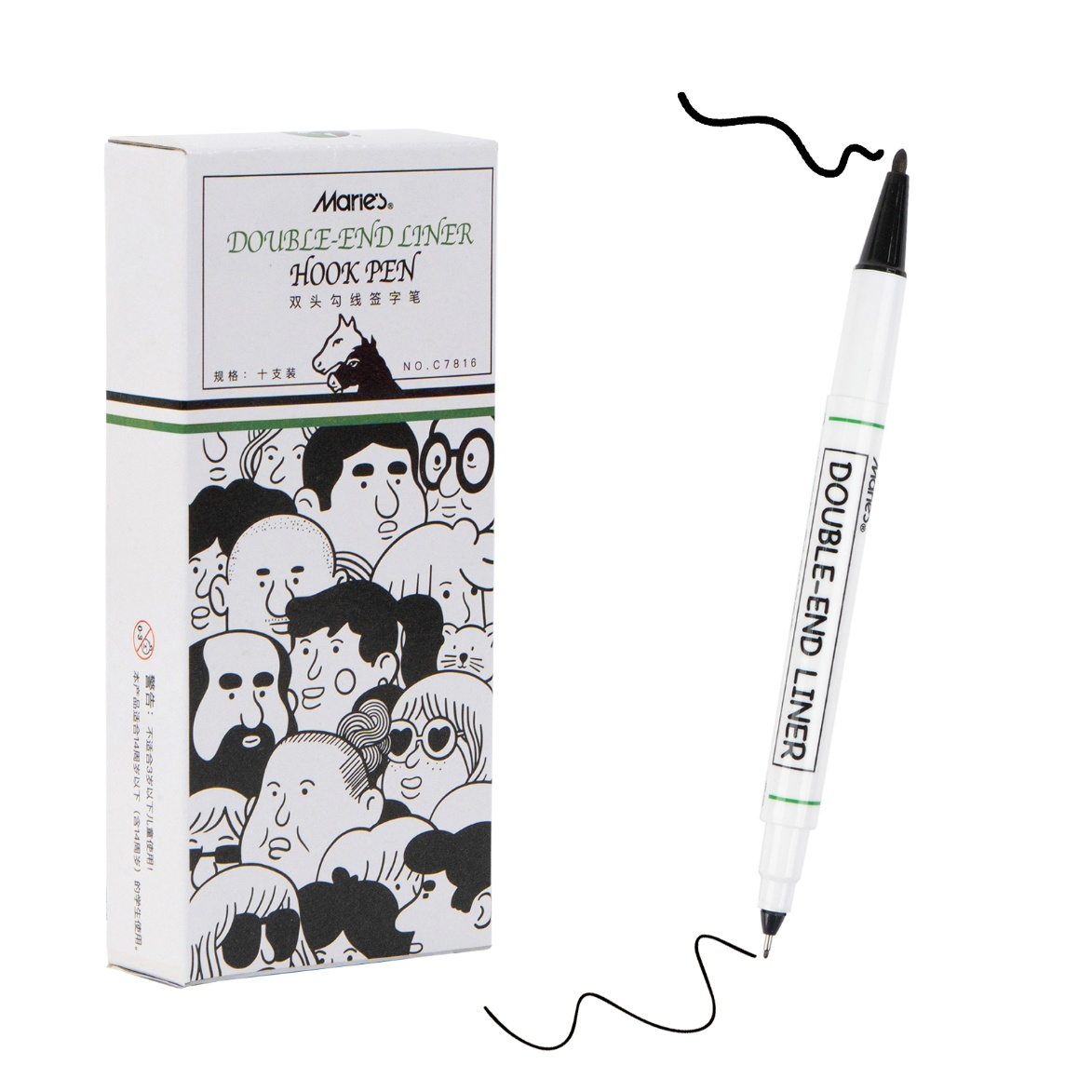 DOAL TIPE LINER PEN