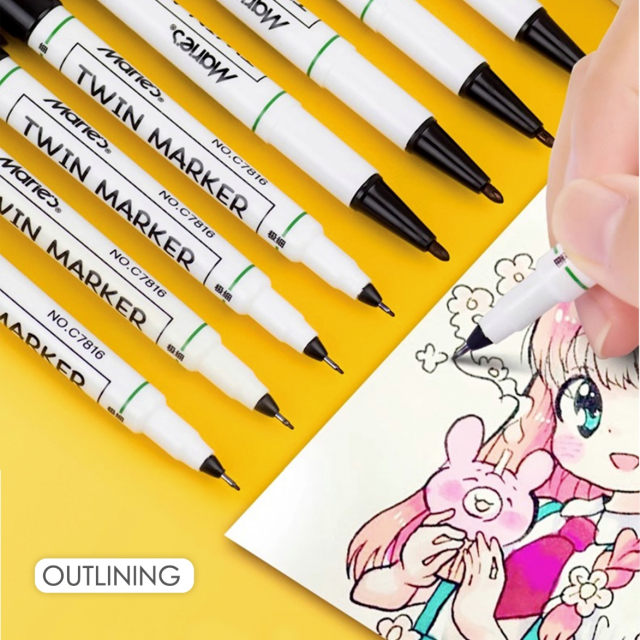 DOAL TIPE LINER PEN