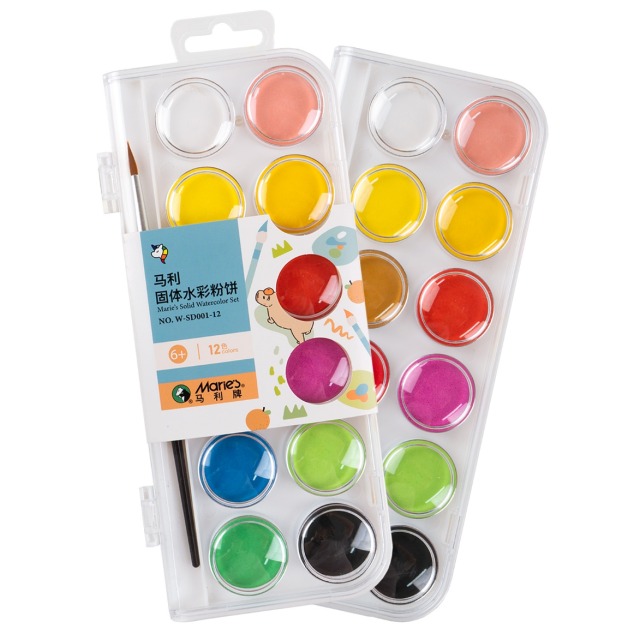 SOLID WATERCOLOUR SET