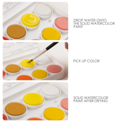SOLID WATERCOLOUR SET
